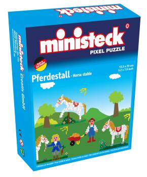 ministeck das ORIGINAL - Pferdestall 4in1